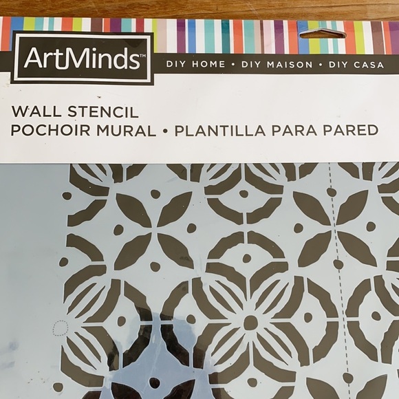 🆕 Laser Stencil “Batik Print” for DIY Projects 1pc 17.25” x 19.5” - Picture 4 of 11